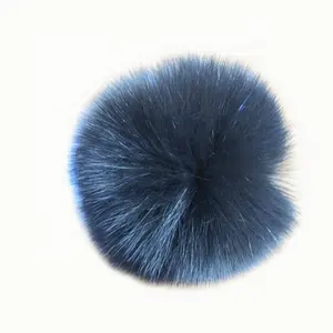 Xj Kledingaccessoire Extra Grote Pluizige Vossenbont Bal Groothandel Bont Pom Poms