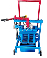 Machine à fabriquer des pavés manuelle efficace avec moteur pour les petites briqueteries et les particuliers