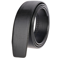 Ceinture automatique en cuir de crocodile microfibre pour hommes LY35-3347