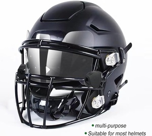 Visière <span class=keywords><strong>de</strong></span> <span class=keywords><strong>football</strong></span> <span class=keywords><strong>américain</strong></span> miniature transparente ou teintée pour <span class=keywords><strong>casque</strong></span> <span class=keywords><strong>de</strong></span> <span class=keywords><strong>football</strong></span> <span class=keywords><strong>américain</strong></span> miniature - Product Image 6