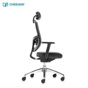 Hiện đại sang trọng màu đen PU da văn phòng Ergonomic thoải mái Máy tính chơi Game Ghế văn phòng điều hành ghế với tựa đầu - Product Image 4