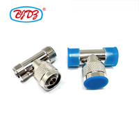 Connecteur Répartiteur en T 3 Voies Type N Mâle vers Double Prise N Femelle Adaptateur Convertisseur Coaxial RF Type T Fourniture d'Usine
