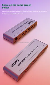 4K <span class=keywords><strong>HDMI</strong></span> Splitter Full HD 1080p Video <span class=keywords><strong>HDMI</strong></span> chuyển đổi 1 trong 2 out khuếch đại hiển thị kép cho HDTV DVD PS3 - Product Image 6