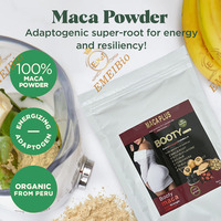 Poudre pour fesses et hanches pour adulte Organic Ultimate Black Maca Curvy Powder Amélioration des fesses et des hanches