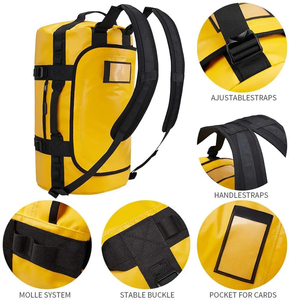 Bolsa de Viaje de Lona Impermeable con Cierre de Cremallera, Personalizable con Logotipo, de Alta Calidad, para Senderismo, Unisex, <span class=keywords><strong>2026</strong></span> - Product Image 3