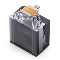 Ventilateur de refroidissement CPU Jonsbo CA40 ARGB en cuivre et aluminium avec LED RGB et roulement fluide 69.61CFM pour boîtier d'ordinateur de jeu
