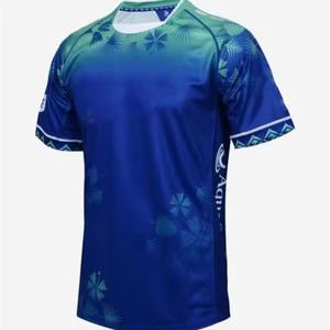 2025 Fiji Battleship Rugby Джерси настраиваемый домашний и выездной футбол больших размеров с функцией большого размера - Product Image 1