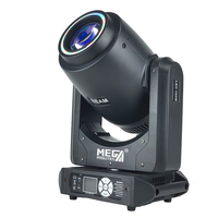 Projecteur de scène professionnel 150W à tête mobile, effet faisceau LED, spot, wash, lumière DJ disco