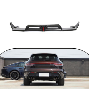 Difusor de parachoques trasero de fibra de carbono <span class=keywords><strong>2022</strong></span>, para <span class=keywords><strong>Porsche</strong></span> <span class=keywords><strong>Macan</strong></span> - Product Image 3