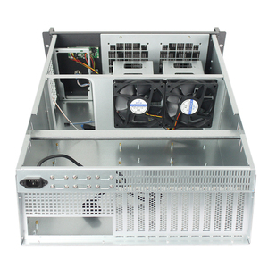 GPU grafica a 12 Slot <span class=keywords><strong>Super</strong></span> Micro Rack USB3.0 Dual-Channel ATX scheda madre ATX <span class=keywords><strong>case</strong></span> Computer torri per il Deep Learning AI 4U Server - Product Image 1