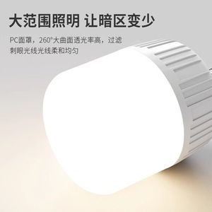 หลอดไฟ LED E27 ฐานความสว่างสูงแสงสีขาวใช้ในบ้านประหยัดพลังงานเอซี 85 265V โคมไฟพีวีซี - Product Image 5