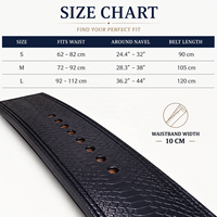 Ceinture de musculation de luxe en cuir de vachette à écailles de dragon, large, avec soutien dorsal, pour la musculation, le powerlifting et les exercices de force