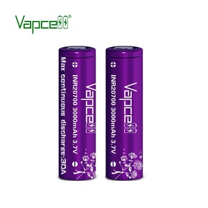 <span class=keywords><strong>Lithium</strong></span> Có Thể Sạc Lại 20700 Pin Chất Lượng Cao Vapcell INR20700 3000MAH 30A 3.7V Rewrap Molicel 20700A Cho Đèn Pin - Product Image 3