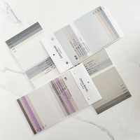 Tela Opaca Blanca Lisa con Patrón Horizontal Integrado para Ventanas Francesas, con Cordón, Duradera y Anti-UV, Precio de Mayoreo Fortune Factory