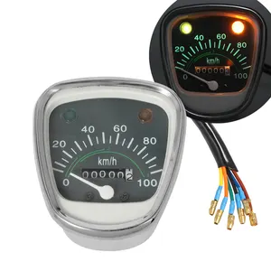 Retro Speedometer Tachometer Odometer Instrument For Honda Passport Cub C50 C70 C90 C70K1-D3 C70MK3 Deluxe 50 Universal Gauges