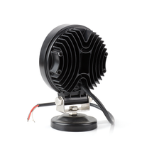 Lampe de travail LED 27W, lumière de travail LED ronde, rétrofit pour voiture, véhicule, SUV, camion, lumières de travail LED tout-terrain