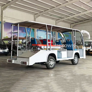 รถเข็นไฟฟ้าสำหรับผู้โดยสาร ZOWN น้ำหนักเบา พร้อมที่นั่งเดี่ยวแบบสบาย สำหรับบริการเที่ยวชมในมหาวิทยาลัย - Product Image 2