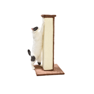 เสาข่วนเล็บแมวแบบตั้งตรง Roman Vertical Cat Claw Column ขนาด 82 ซม. ทำจากวัสดุ Sisal หนา 15 ซม. ฐานมั่นคงสำหรับลูก<span class=keywords><strong>แมว</strong></span>และแมวโต ใช้สำหรับลับเล็บ - Product Image 1