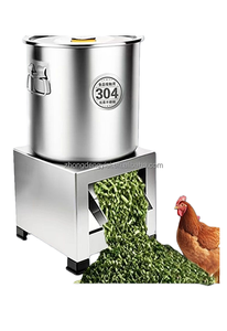 Home Stainless Steel <b>Vegetable</b> Shredder <b>Vegetable</b> Grater <b>Cutter</b> Feed Crusher Breeding Crushing Barrel Style Competitive Price - Product Image 3
