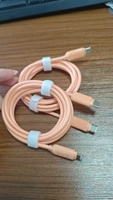 Kabel USB Type-C Tembaga Murni Berkualitas Tinggi Pd27w 3A Pengisian Cepat untuk Ponsel IOS dengan Selubung PVC Langsung dari Pabrik