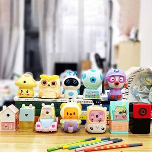 <span class=keywords><strong>Taille</strong></span>-<span class=keywords><strong>crayon</strong></span> en plastique pour enfants, haute qualité, <span class=keywords><strong>maison</strong></span> de dessin animé, émotions créatives, <span class=keywords><strong>taille</strong></span>-<span class=keywords><strong>crayon</strong></span> pour enfants, cadeaux, papeterie, fournitures scolaires - Product Image 3