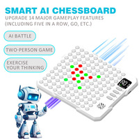 TBFITMulti-fonction 14 en 1 AI Intelligent Gobang Échiquier Électronique Intelligent Jeu Interactif Échiquier pour Enfants