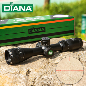 Mira Óptica Ajustable <span class=keywords><strong>DIANA</strong></span> HY 3-9X32 AOE con Iluminación Verde y Roja para Caza - Product Image 1