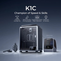 Mesin Pencetak 3D K1c Auto Leveling FDM 220 X 220 X 250 mm dengan Kamera AI dan Kit Extruder