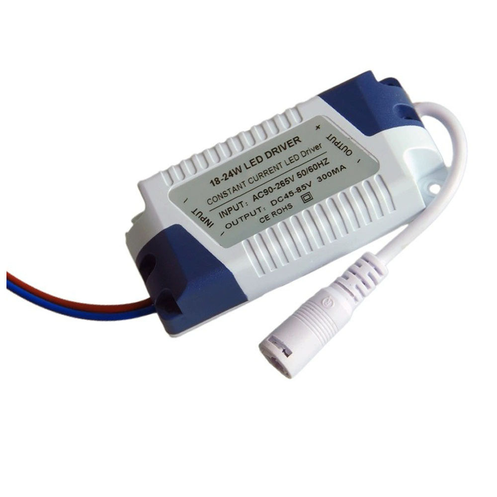 DJYOKE Factory Direct Supply 18-24W Constant Current 300MA AC/DC Single LED Ceiling Lights Panel Lamp Tube LED Power Plastic 09