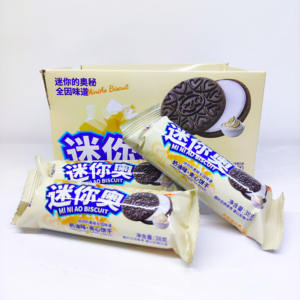 Vente en gros de <span class=keywords><strong>mini</strong></span> biscuits sandwich et biscuits aux saveurs de crème glacée au <span class=keywords><strong>chocolat</strong></span>/<span class=keywords><strong>vanille</strong></span> 38 g/sac - Product Image 6