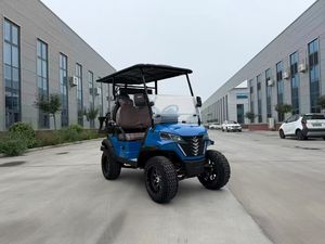 Voiturette de golf électrique de luxe pour 4 passagers, couleur personnalisée, batterie lithium longue portée - Product Image 2