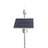Système de surveillance de déplacement de pente GNSS avec panneau solaire monocristallin en silicium, sortie 12V, service d'installation gratuit, pour applications géologiques