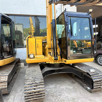 Excavatrice sur chenilles d'occasion CAT 307E à vendre, en excellent état, avec garantie de qualité de 2 ans et poids de 7 tonnes