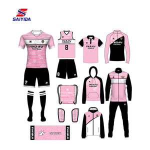 カスタマイズされたクイックドライサッカーウェアユースとメンズサッカーユニフォームシャツを含む完全なサッカーセット - Product Image 2