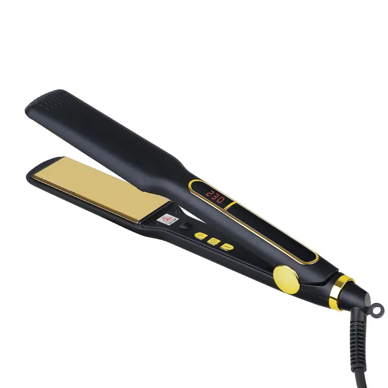Hair Styling Factory Professional Electric 480F MCH Heater Ceramic Big Plates Ionic Hair Straightener Custom Flat Irons