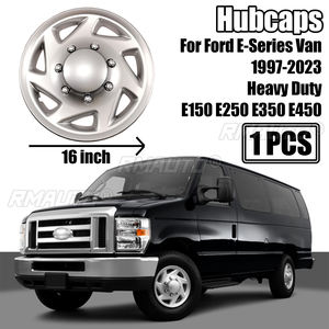 1 Cubierta de Rueda para Ford E-Series Van 1997-2023 E150 E250 E350 E450, Resistente, Plateada, 16 Pulgadas, Repuesto 7030AMS - Product Image 1