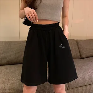 <span class=keywords><strong>Pantaloncini</strong></span> da donna a vita alta 2024 estivi alla moda coreana da donna pantaloni larghi larghi Casual <span class=keywords><strong>pantaloncini</strong></span> <span class=keywords><strong>sportivi</strong></span> da corsa da donna - Product Image 2