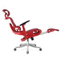 Chaise ergonomique moderne pour la maison et le bureau Chaise de sport électrique inclinable et confortable pour garçons Tissu en nylon à mailles en PVC
