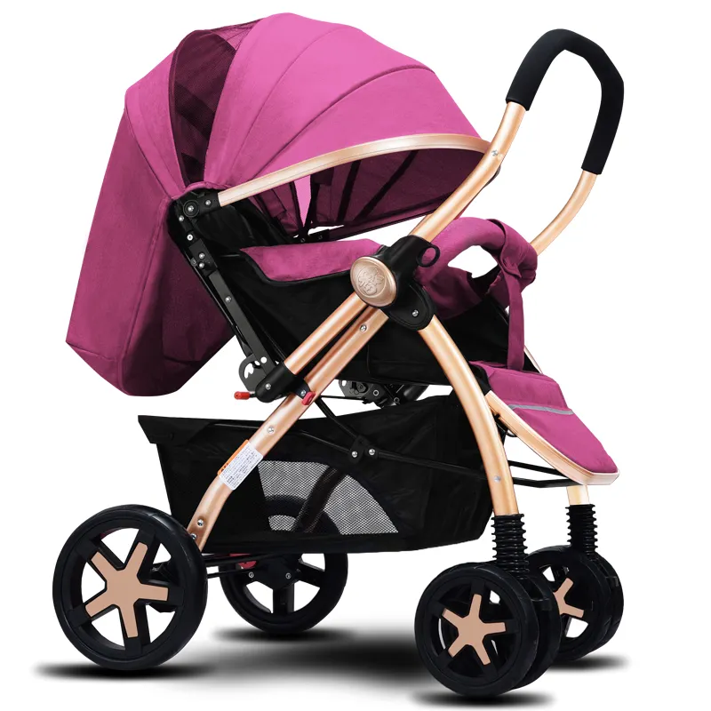 Siège d'auto pliable pour bébé et poussette Walker Poussette pour le vol