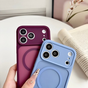 เคสโทรศัพท์แม่เหล็กแบบด้านคุณภาพสูงสำหรับ iPhone 17 13 14 15 16 Pro Max Plus Air รองรับการชาร์จไร้สาย ป้องกันแรงกระแทก - Product Image 6