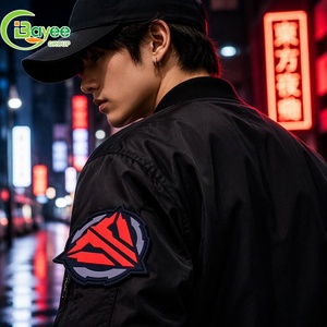 Patch en PVC souple personnalisé écologique avec logo sur mesure, patchs en PVC 3D pour vêtements et sacs - Product Image 3