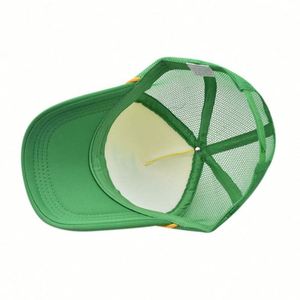 Custom Stylish Two Color Baseball Cap Mesh Custom Print Logo Trucker <b>Hat</b> With Rope - Product Image 5