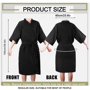 Batas de Barbería Personalizadas con Logotipo Profesional, Capas <span class=keywords><strong>para</strong></span> Clientes de Salón de Belleza, Kimono <span class=keywords><strong>para</strong></span> Spa - Product Image 6