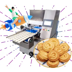 Small Scale and Mini Biscuit Production Line for cookie.butter biscuit and cookie depositor machine