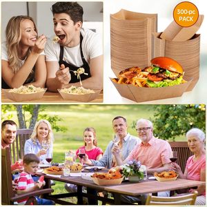 กล่องกระดาษคราฟท์กล่องใส่อาหารติดกล่องอาหารมีปีกนักเก็ตไก่ทอดฝรั่งเศสแบบปรับแต่งได้ - Product Image 6