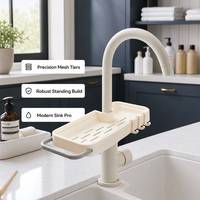 Égouttoir ventilé détachable pour évier Pacific pour éponge et savon