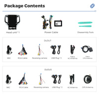 DUDUAUTO es Apto para Dodge Ram 2019-2023 de 13.1 Pulgadas, Sistema Android Modificado, Pantalla de Navegación con Bluetooth y Car-Play