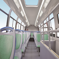 Bus urbain ANKAI de 11,5 mètres, 73 places, bus à deux étages pour excursions touristiques, prix d'usine à vendre