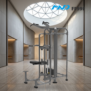 Máquina de entrenamiento muscular MND Fitness, equipo de gimnasio popular con estación múltiple de selección de carga (parte auxiliar para dominadas y press de banca) - Product Image 1