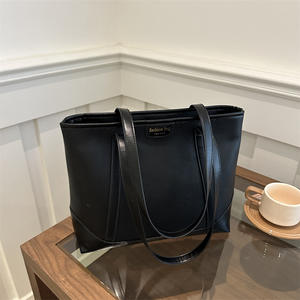 2026 New Fashion Korean Style Woman's Tote Bags <b>Large</b> Capacity Stitching Color Woman's <b>Handbags</b> PU Leather <b>Handbags</b> for Book - Product Image 3